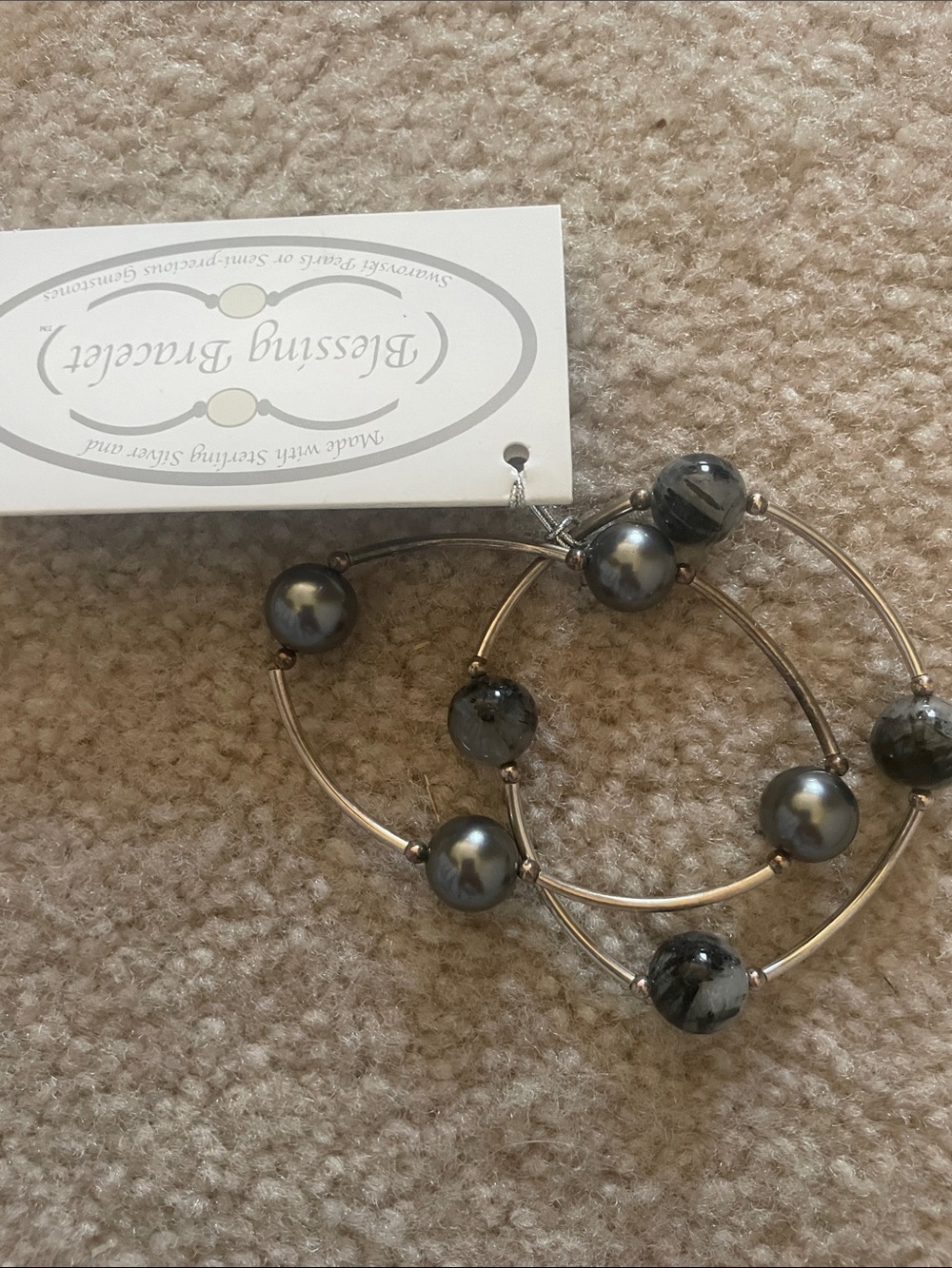 Blessing bracelets Beaded Stretch Bracelet Set  nwt